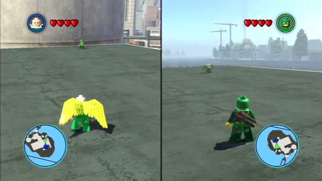 Vulture vs. Hydra Agent on the Raft in Lego Marvel смотреть онлайн