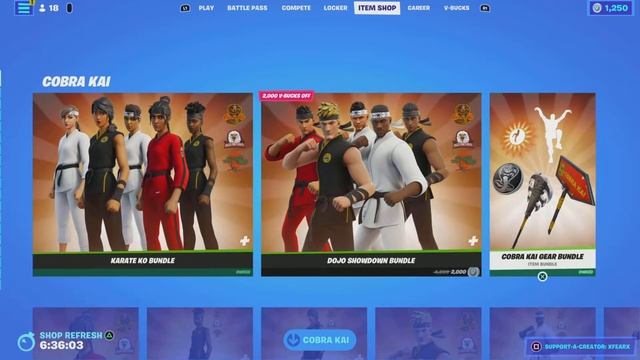 Fortnite Cobra Kai Skins Are Back Showcase & Available Now смотреть онлайн