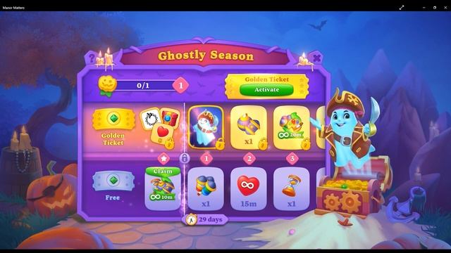 Manor Matters - Event - Golden Ticket - Ghostly Season смотреть онлайн