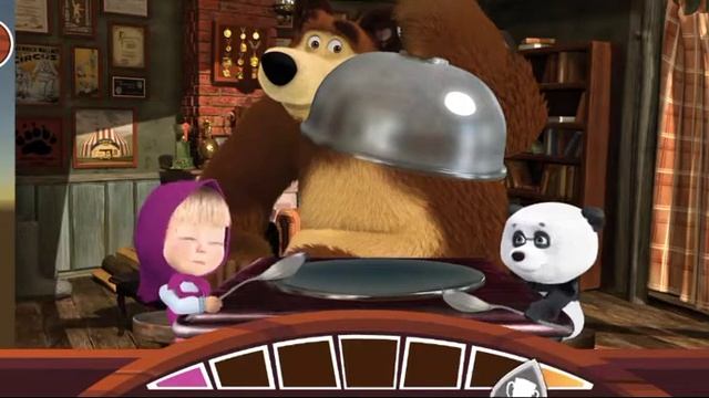 Masha and the bear english cartoon new game смотреть онлайн