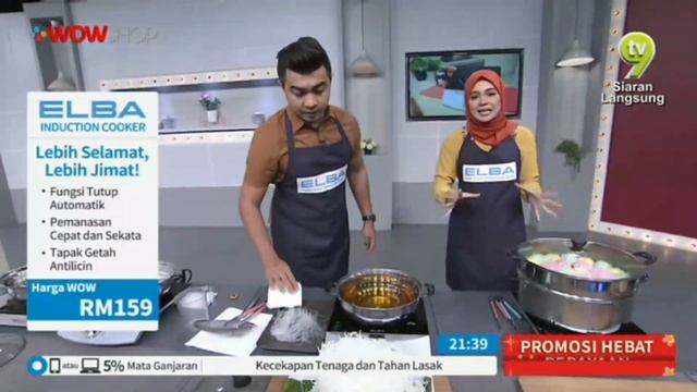 LIVE / 08:00 / 22 JAN 19 / TV9 / ELBA INDUCTION COOKER S3 / FIKREE & AMEERA / P2956 смотреть онлайн