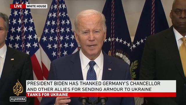 Biden: US To Send 31 Abram Tanks To Ukraine