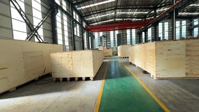 TK6513 Horizontal boring milling machine with plywood packages смотреть онлайн