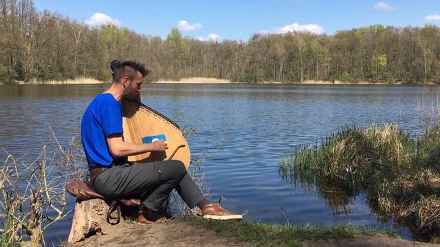 Famous ukrainian song Червона рута (Tscherwona ruta) on bandura смотреть онлайн