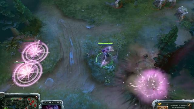 Dota 2 Items : Templar Assasin - Style of the Occult Protector Rare Review смотреть онлайн