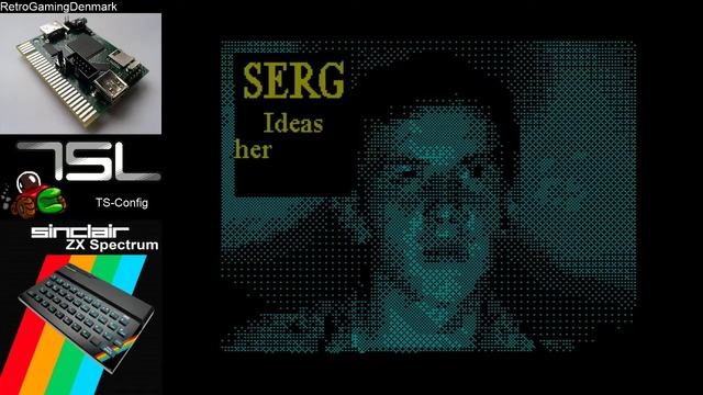 DivGMX. 'Super ZX Spectrum'. TS-Config core. Real hardware. Demos and games. смотреть онлайн