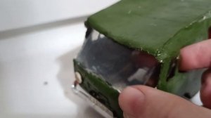 обзор на УАЗ буханку из пластилина!