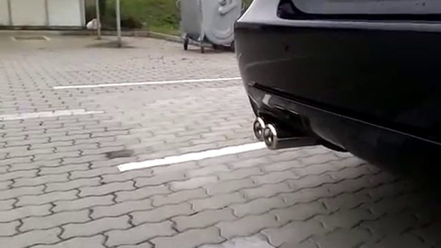 BMW E60 530 xd Ulter sport exhaust смотреть онлайн