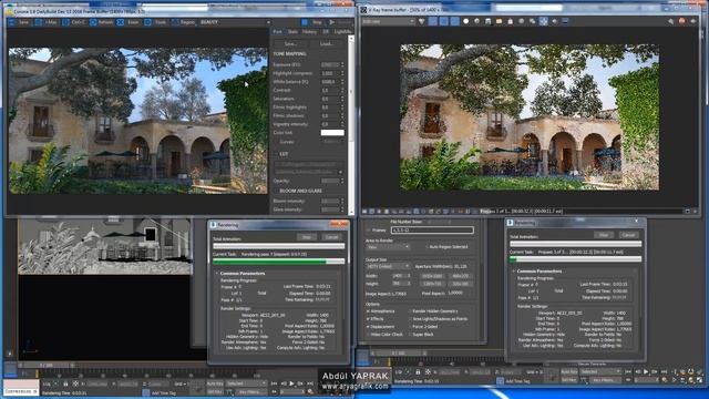 Vray 3 5 to Corona 1,5 Evermotion Scense смотреть онлайн