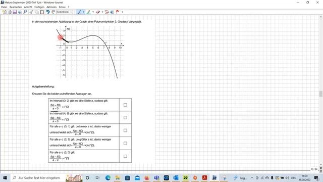 Matura September 2020 Mathematik - Teil 1 смотреть онлайн