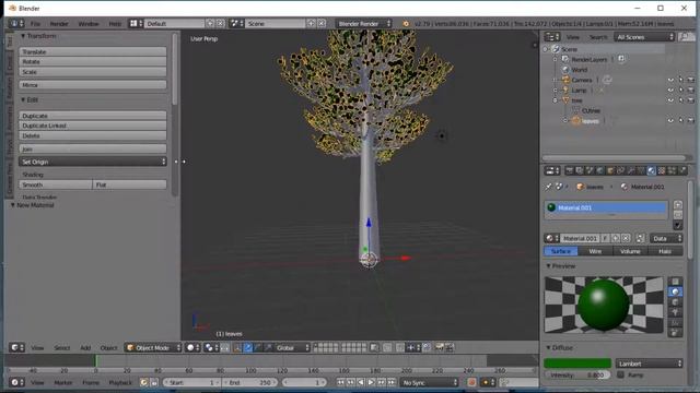 How to Make Realistic Tree in Blender | Sapling | Hindi смотреть онлайн
