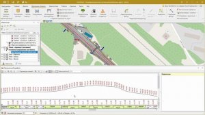 IndorRoad. Учебный курс. 2.5. Работа с продольным и поперечным профилями дороги