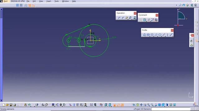CATIA Training Course for Beginners | CATIA Sketcher Practice Exercises - 4 | CATIA V5 смотреть онлайн