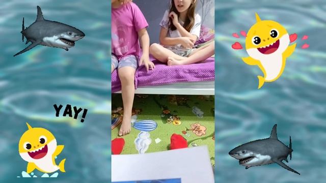 Алиса и Алёна угадывают акул. смотреть онлайн