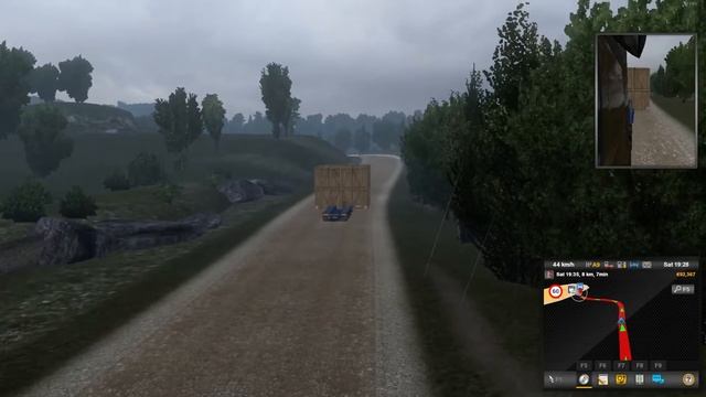 TABRAK LARI SAMA TEMEN | Euro Trucks Simulator 2 Crash #1 смотреть онлайн