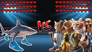 Тралалело Тралала против всех итальянских мемов Brainrot! Битва мемов