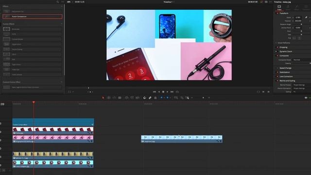 New Background feature in DaVinci Resolve Fusion. смотреть онлайн