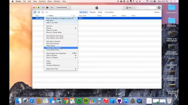Converting Music Files to AAC смотреть онлайн