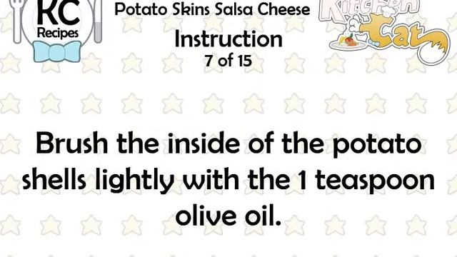 Potato Skins Salsa Cheese - Kitchen Cat смотреть онлайн