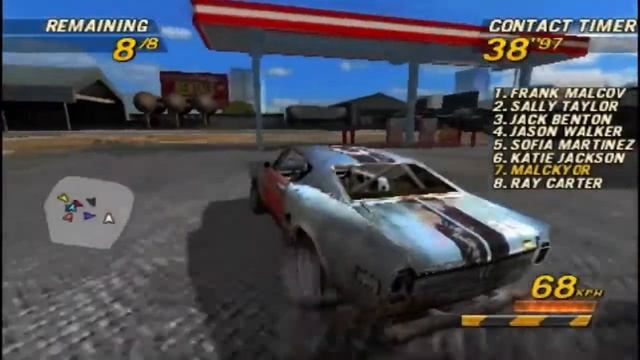 Flatout Head On Gameplay PT-BR (PSP) смотреть онлайн