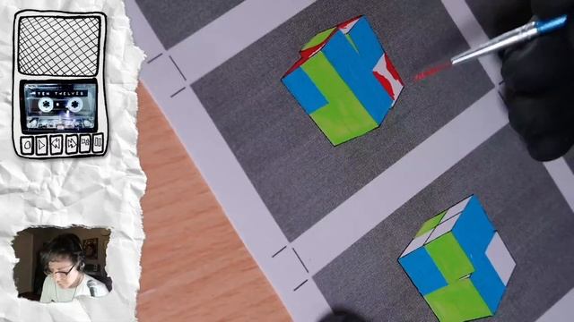 Painting Stills - 1/04/2023 - Cube Axis Animation - 3 of 3 смотреть онлайн
