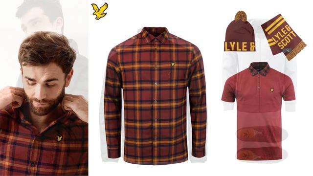 Lyle & Scott menswear at Atom Retro смотреть онлайн