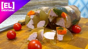 Заливное из свинины. Мясо в желе. Заливное мясо.