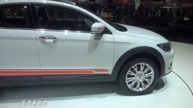 Qoros 3 Sity SUV Motor Show Geneva 2015 смотреть онлайн