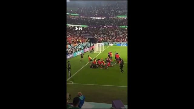 QATAR 2022 NEMIS JURNALISTI MAROKASHNI KOʻRIB MUSILMONLARGA TAN BERDI. смотреть онлайн