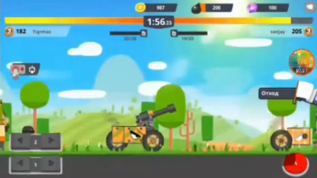 Прохождение игры Super Tank Rumble смотреть онлайн