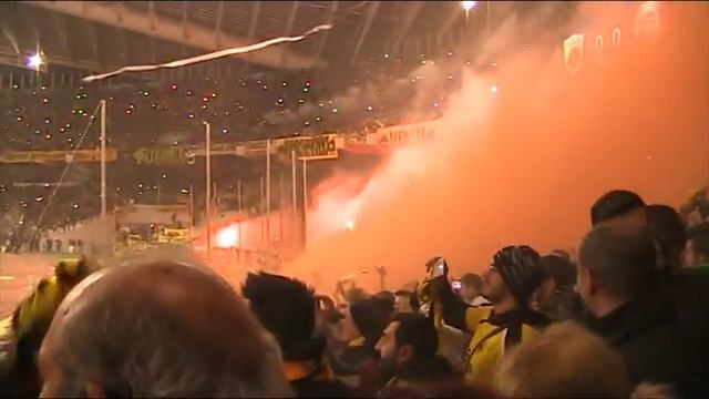 ΑΕΚ - οσφπ 11/3/2015 (είσοδος ομάδων, ύμνος) смотреть онлайн