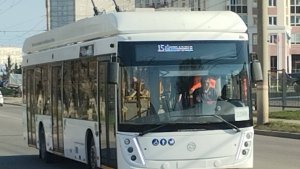 Заметил 15 тестовой троллейбус  УТТЗ-6241.01 "Горожанин" № 2288