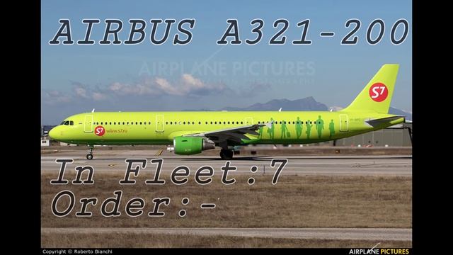 S7 AIRLINES FLEET