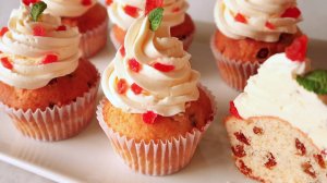 Творожные кексы с изюмом! Красивая выпечка к чаю!