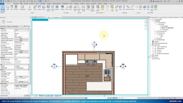 Workshop Interiores em Revit смотреть онлайн