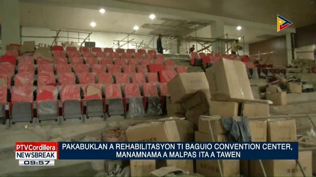 NEWS BREAK: Pakabuklan a rehabilitasyon ti Baguio Convention Center, manamnama a malpas ita a tawen смотреть онлайн