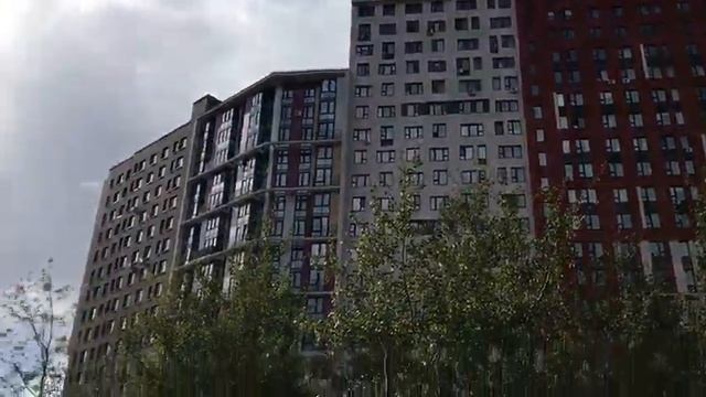 Москва, Бачуринская 11Ак2 - въезд в ЖК смотреть онлайн