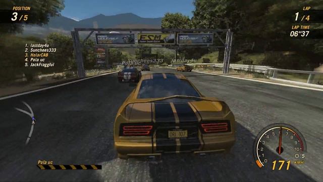 FlatOut: Ultimate multiplayer Carnage match смотреть онлайн