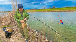КРУПНЫЙ КАРАСЬ НА ПОПЛАВОК В КАМЫШАХ! РЫБАЛКА ДЛЯ ДУШИ! ОКУНЯ АТАКУЮТ КРЮЧКИ! Астрахань 2025!