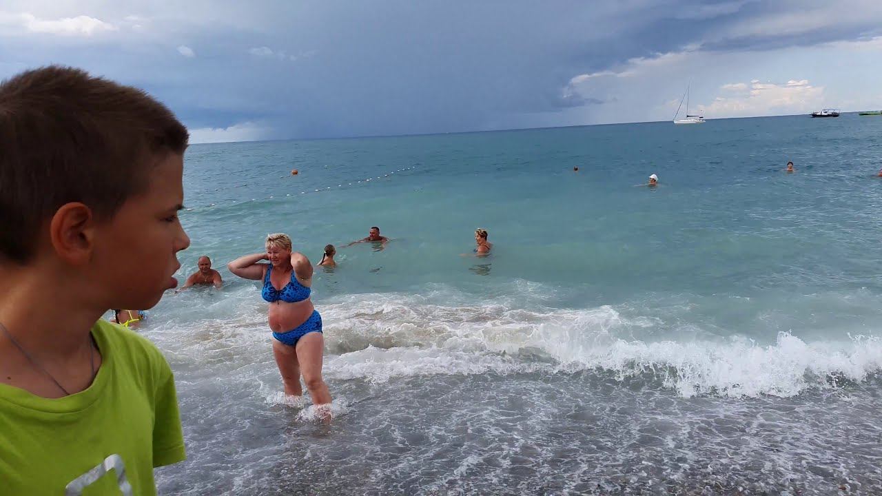 Сочи Лазаревское приближается гроза