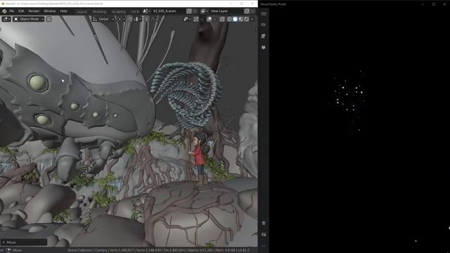 Blender VR (OpenXR) Demo смотреть онлайн