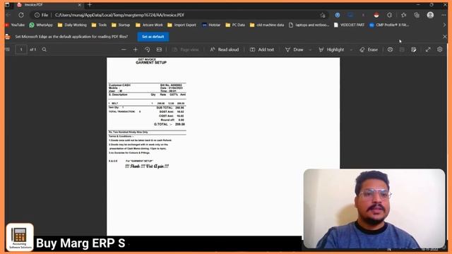 How to Export Pdf File in Marg ERP Software Step by Step in Hindi - Buy Marg : 8076783949 смотреть онлайн