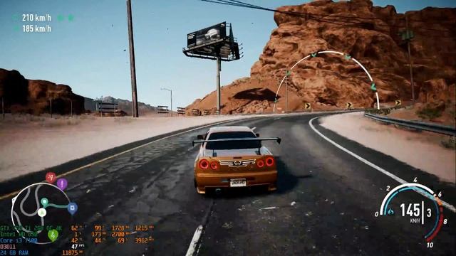 NFS Payback I AM ON FIRE WITH MY GTR!