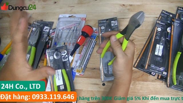Dụng cụ nhật 744 kìm nhọn Tsunoda RP-200, kìm cắt TTC, kìm điện Tsunoda, kìm nhật Dungcu24.vn смотреть онлайн
