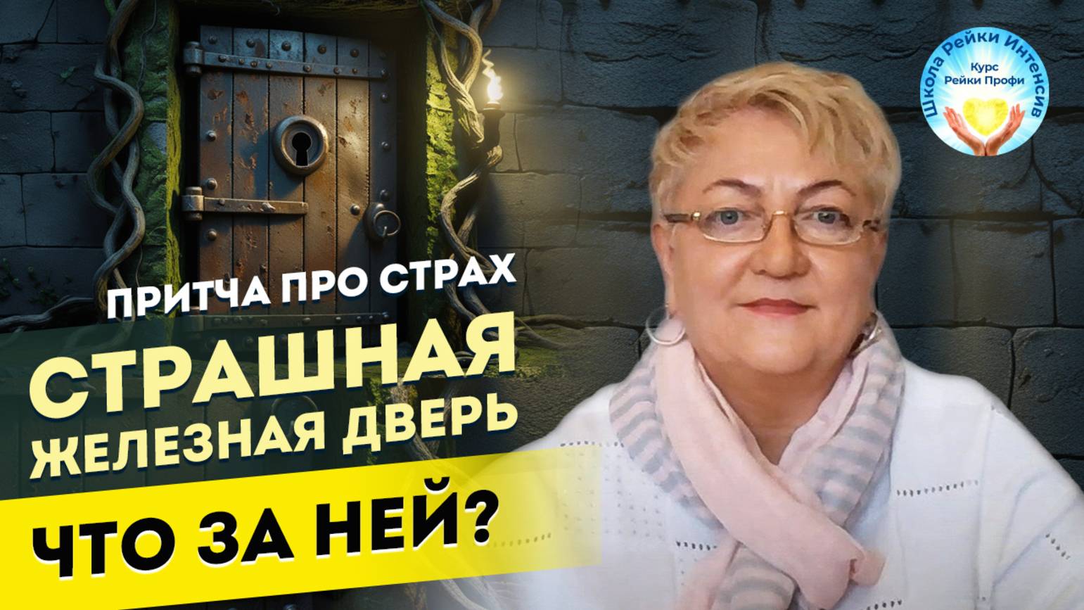 Страшная железная дверь. Что за ней_ Притча про страх. Татьяна Яшнова. Короткие притчи со смыслом смотреть онлайн