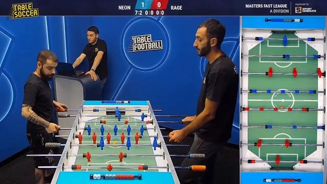 Table Football | E.Ghazaryan (NEON) -G.Galstyan (RAGE)| 25.06.2022 11:00(GMT+4) | MFL смотреть онлайн