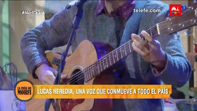 Emocionante acústico de Lucas Heredia - La Peña de Morfi смотреть онлайн