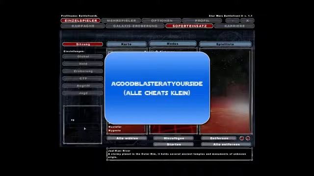 [TUTORIAL] Star Wars Battlefront 2 Cheats (deutsch) смотреть онлайн