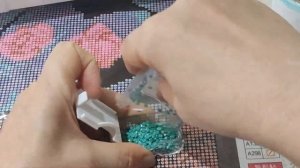 Алмазная мозаика, распаковка, обзор и готовая работа