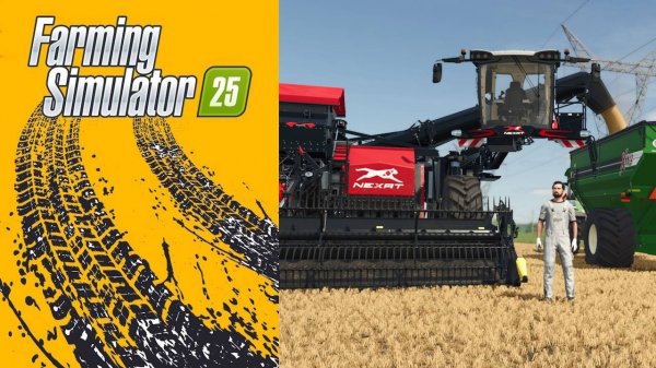 FS25 🐄🌻🌽| NEXAT Pack | Уборка Пшеницы